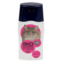 Шампунь для кошек Барсик "Эко", распутывающий, 150 мл, размер 40x60x140 мм
