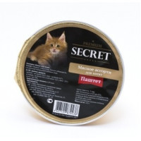 Секрет (Secret) Premium 125г паштет мясное ассорти консервы д/котят (879438)...