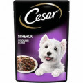 Кусочки в соусе с ягненком и овощами 85 г Cesar...