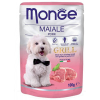 Консервы для собак "Monge Dog Grill Pouch" (свинина), 100 г