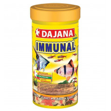 Корм сухой Dajana для декоративных рыб Immunal Flakes, 250мл