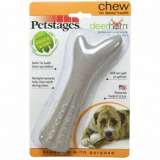 Игрушка для собак PETSTAGES Deerhorn с оленьими рогами средняя, размер 0.14